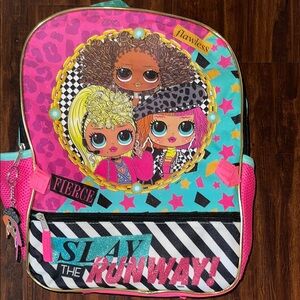 LOL Surprise Backpack - Pink and Black